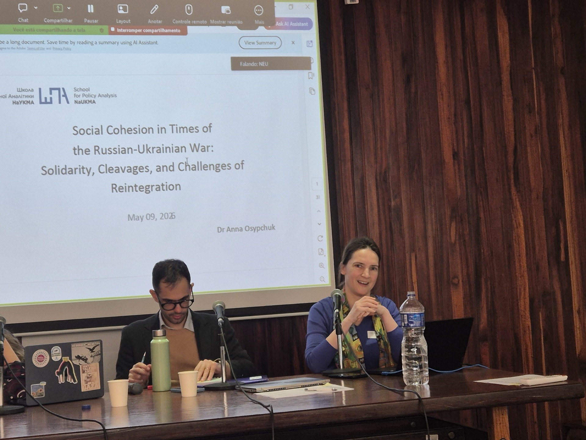 Foto do evento I Conferência Internacional Brasil–Ucrânia