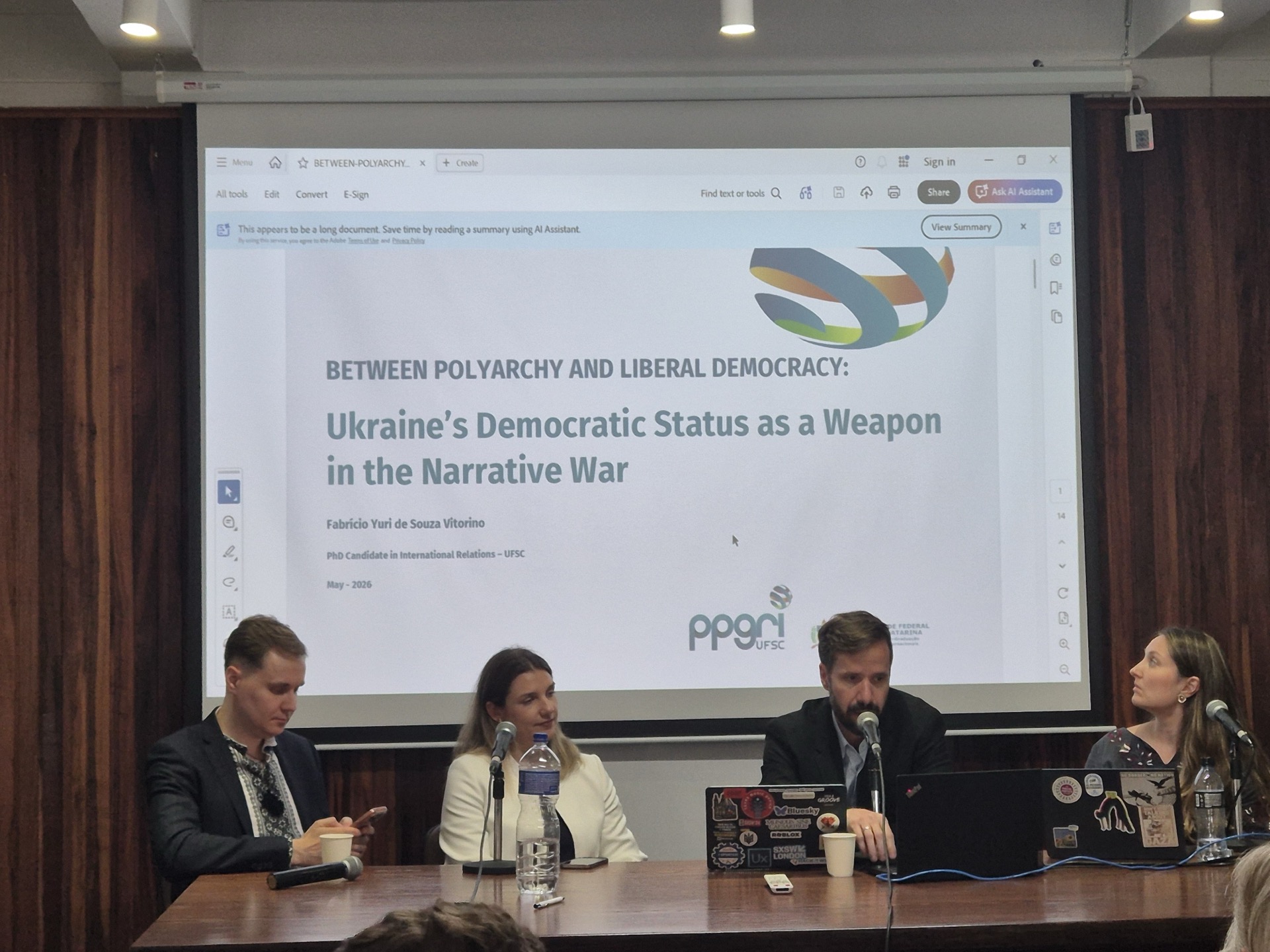Foto do evento I Conferência Internacional Brasil–Ucrânia