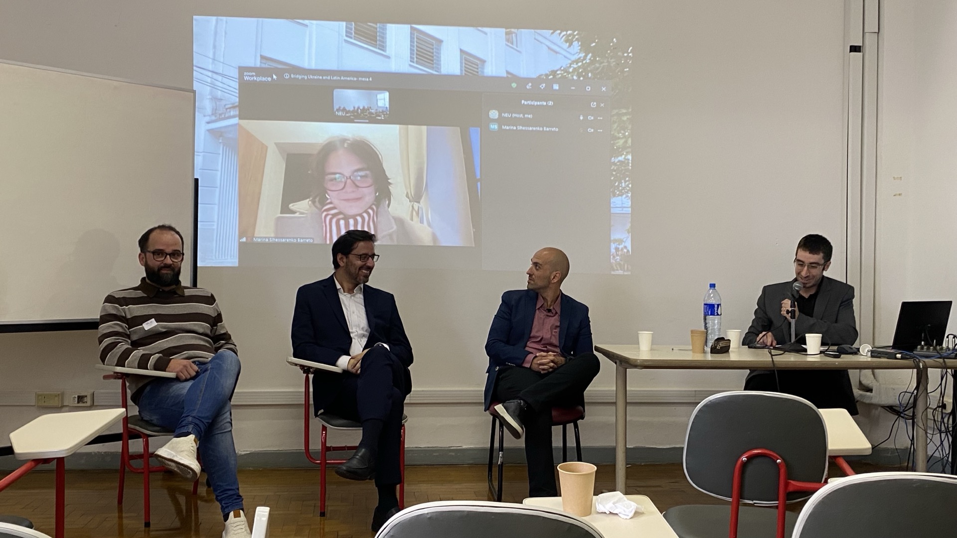 Painel em Conferência do NEU discute papel da Ucrânia e do Brasil na construção de nova ordem internacional